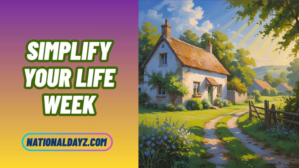 Quotes about Simplify Your Life Week