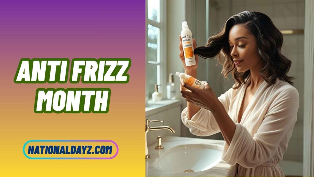 anti frizz month