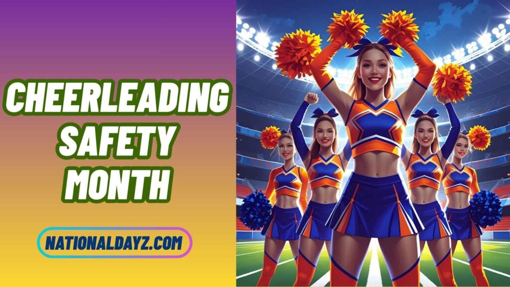 cheerleading safety month