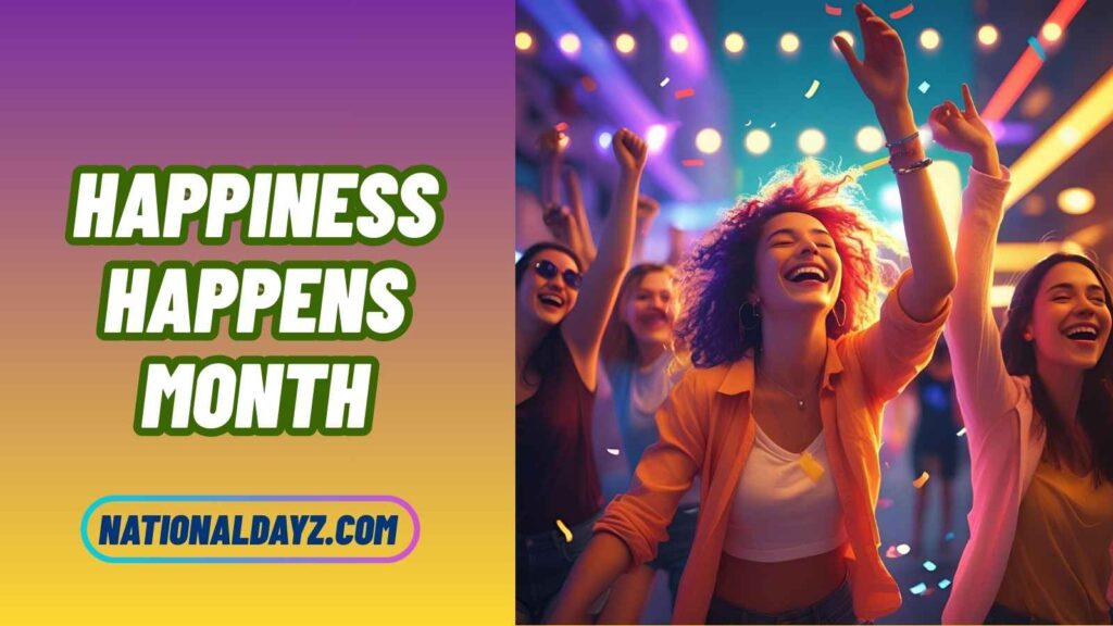 happiness happens month