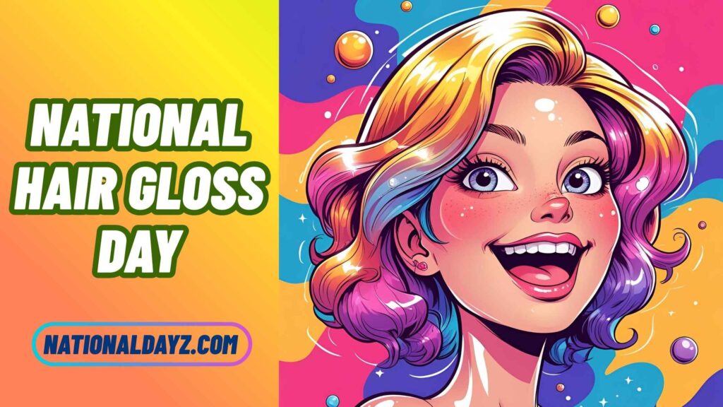 national hair gloss day