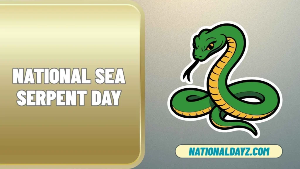 national sea serpent day