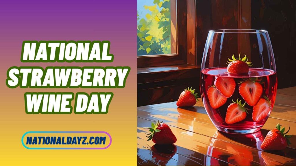 national strawberry wine day