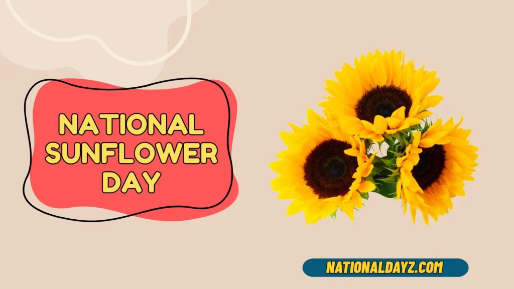 national sunflower day